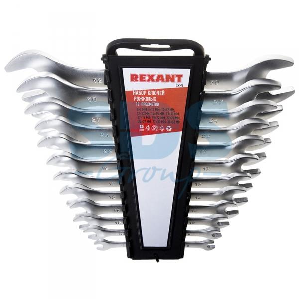 Набор ключей рожковых 6-32 мм Rexant 12-5845