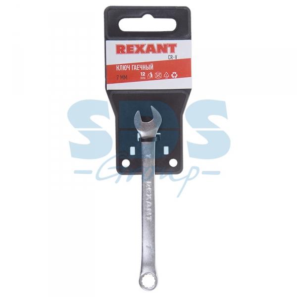 Ключ комбинированный 7 мм Rexant 12-5802