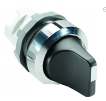 Переключатель ABB   M2SS1-20B черный, 2-позиционный /1SFA611200R2006/