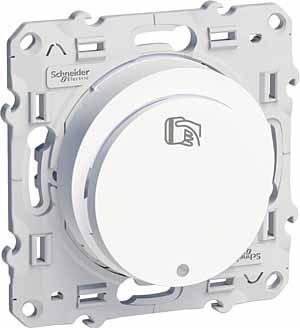 Schneider Electric ODACE Белый Выключатель механизм карточный S52R283