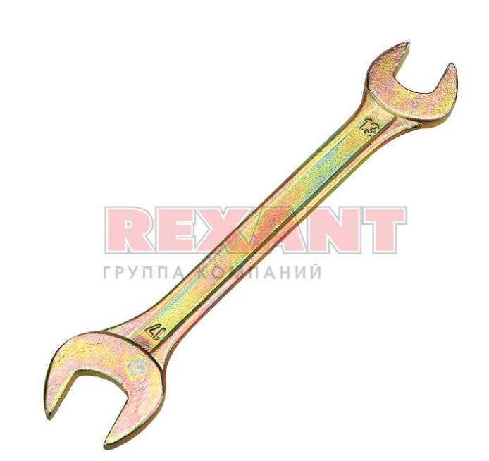 Ключ рожковый REXANT 13х17 мм, желтый цинк 12-5828-2