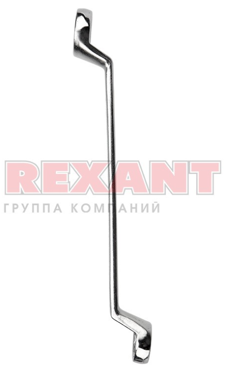 Ключ накидной коленчатый REXANT 27х32 мм, хром 12-5865-2