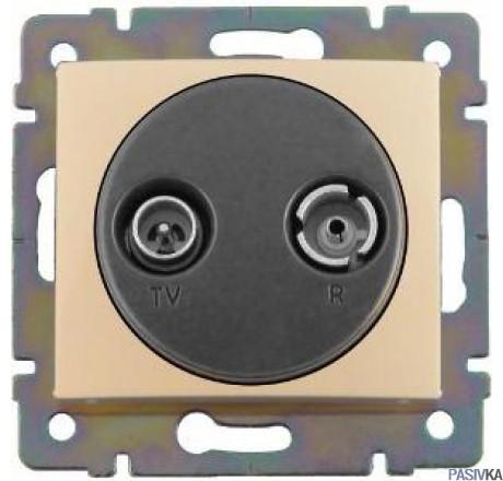 Legrand Valena  Слоновая Кость Розетка механизм TV-FM оконечная 10dB /774333 (кратно 10)