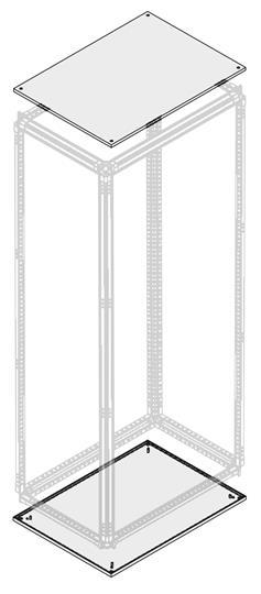 Панель глух.в./низ IP40 W=600мм D=500мм ABB 1STQ007119A0000