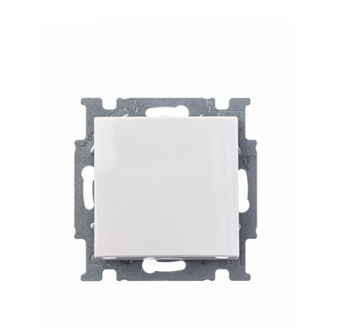 ABB  Basic55  Альпийский Белый Выключатель с клавишей проходной выкл. 1012-0-2145/2CKA001012A2145/