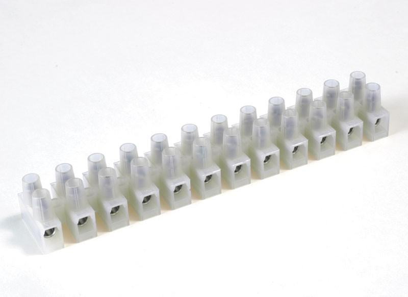 Клемник DKC 43312NY 6.6,12р,110°С,450V, 32A, 4мм.кв., полиамид