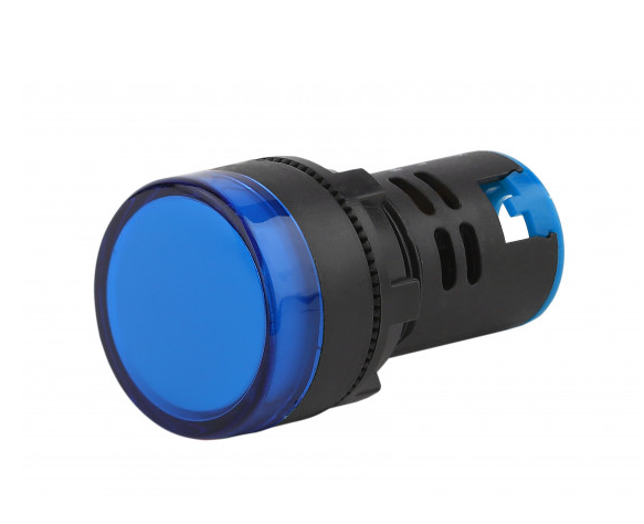ЭРА Лампа AD22DS(LED)матрица d22мм синий 230В (10/1000/12000)