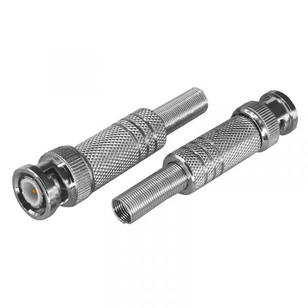 Разъем штекер BNC под винт с пружиной, металл PROCONNECT 05-3073-4 05-3073-4