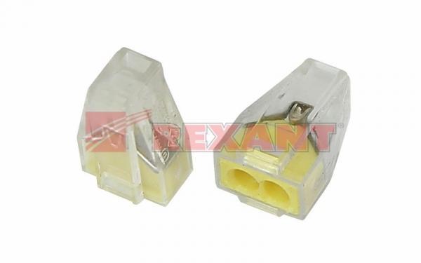 REXANT 773-322 Экспресс-клеммы электромонтажные (2*2.5мм²) 07-3220 07-3220