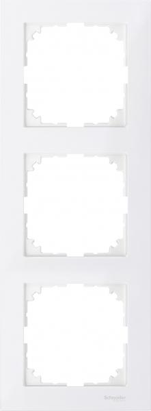 Schneider Electric Merten M-Pure Полярно-белый  Рамка 3-местная MTN4030-3619