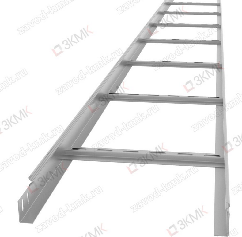 Лоток лестничный  300Х50Х3000  ЗКМК NL S=1.2 200001 (кратно 3)