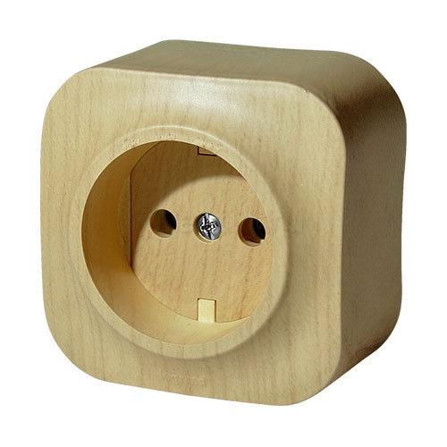 Legrand  Quteo  Дерево Розетка 2К без шторки 782270