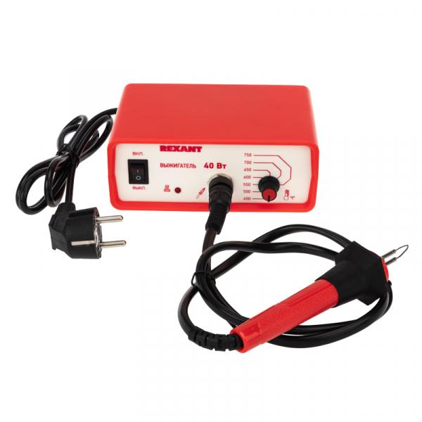 Универсальный выжигательный прибор с функцией термоконтроля  220V/40W  REXANT 12-0142