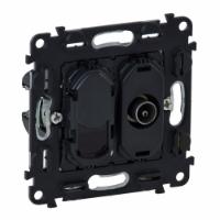 Legrand  Valena  IN'MATIC Розетка механизм TV "Звезда"/RJ45 категория 6 UTP скрытая установка IP20 /753055