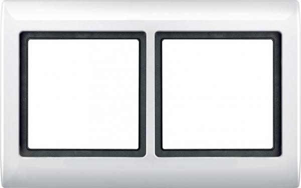 Schneider Electric Merten  Полярно-белый  Рамка 2-местная AQUADESIGN MTN400219