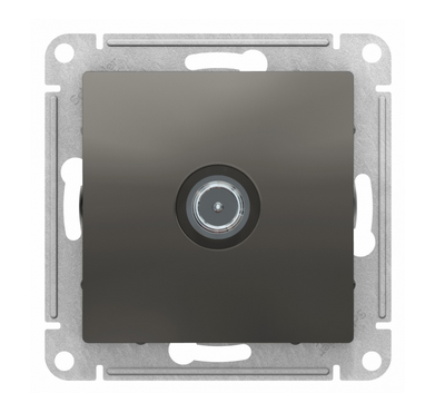 Schneider Electric AtlasDesign Сталь  Розетка TV оконечная 1DB, механизм ATN000991