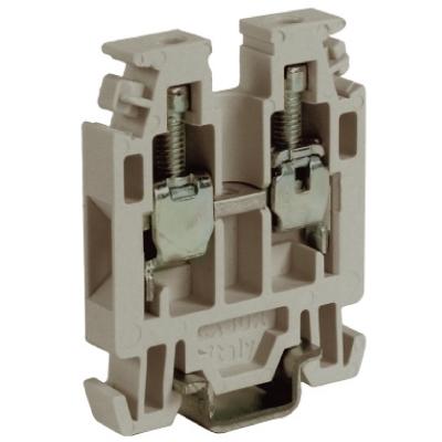 Проходной зажим 2,5 кв.мм серый DKC ZRN500GR RN.2/4GR,