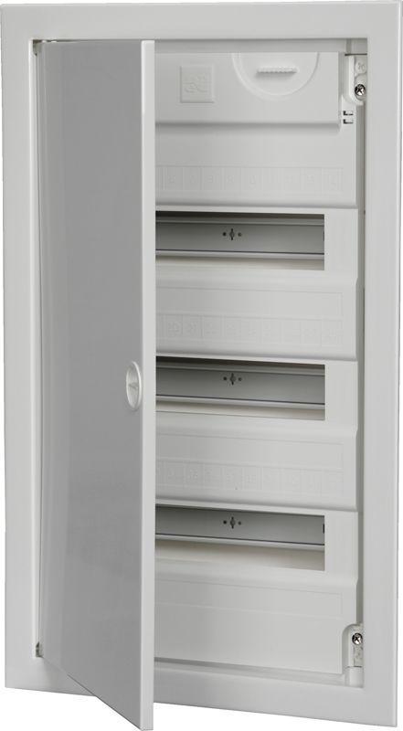 Корпус КМПв-42 Krepta 7 встраив. с метал. дверцей пластик. IEK MKP54-V-42-30-01