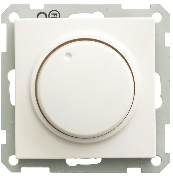 Schneider Electric  Wessen59  Слоновая Кость  Диммер поворотный скрытая установка 300Вт SR-5S0-2-86
