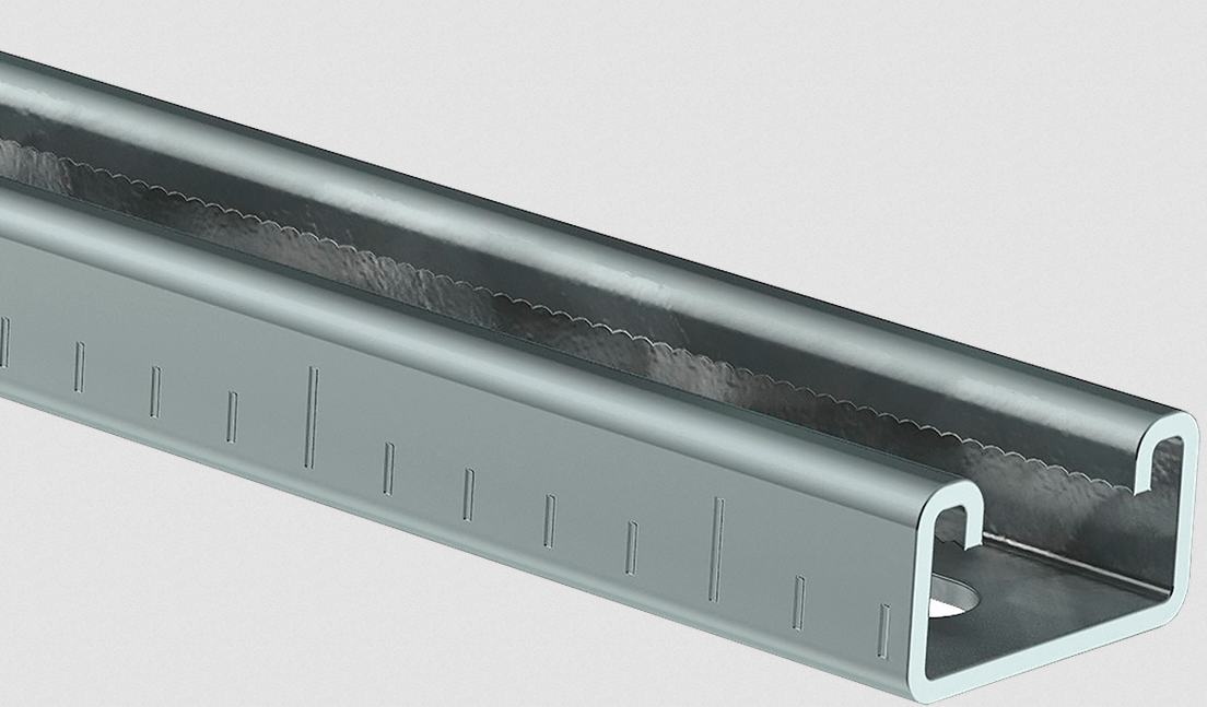 STRUT-профиль перфорированный 41x21х400-2,5 IEK