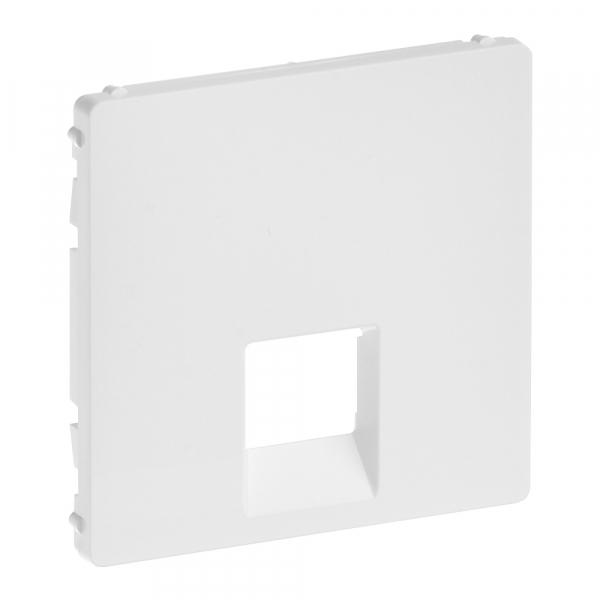 Legrand  Valena  LIFE  Белая Лицевая Панель для розетки RJ11/RJ45 1-местной скрытая установка IP20 / 755410