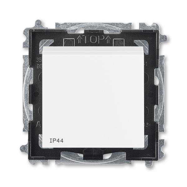 ABB  Levit   Белый/Белый Переключатель 1-клавишный IP44 2CHH596940A4003