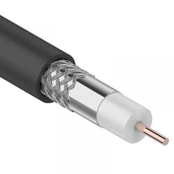RG-6U, (64%), 75 Ом, OUTDOOR REXANT кабель бухта 100м 01-2202