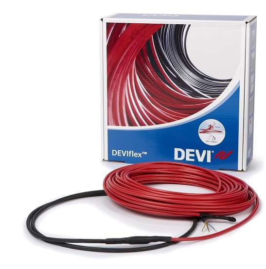 Комплект "Теплый пол" (кабель) двухжил. 180Вт 10м DEVIflex 18T DEVI 140F1236