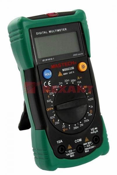 Мультиметр MS-8233B универсальный MASTECH (13-2016) 13-2016