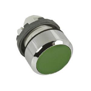 Кнопка ABB MP1-20G зеленая без фиксации без подсветки /1SFA611100R2002/