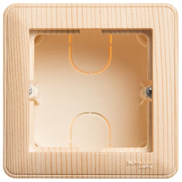 Schneider Electric  Wessen59  Сосна Коробка подъемная для наружного монтажа с рамкой 1-местная KP-152-78