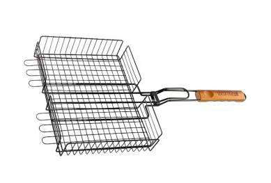 Решетка гриль 260х320х65мм объемная  антиприг.//Palisad Camping