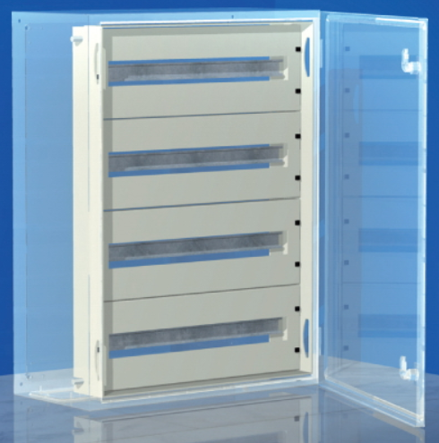 Панель для модулей, 20 (2 x 10) модулей, для шкафов CE, 400 x 300мм DKC R5TM43
