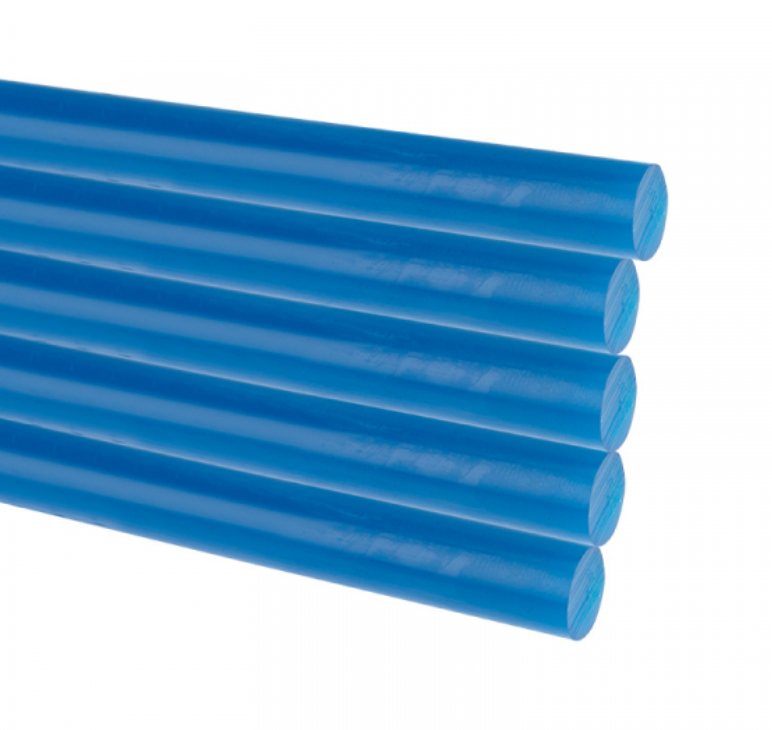 Клеевые стержни REXANT, Ø11 мм, 270 мм, синие, 10 шт., хедер