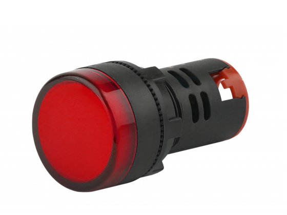 ЭРА Лампа AD22DS(LED)матрица d22мм красный 12В AC/DC (10/1000/12000)