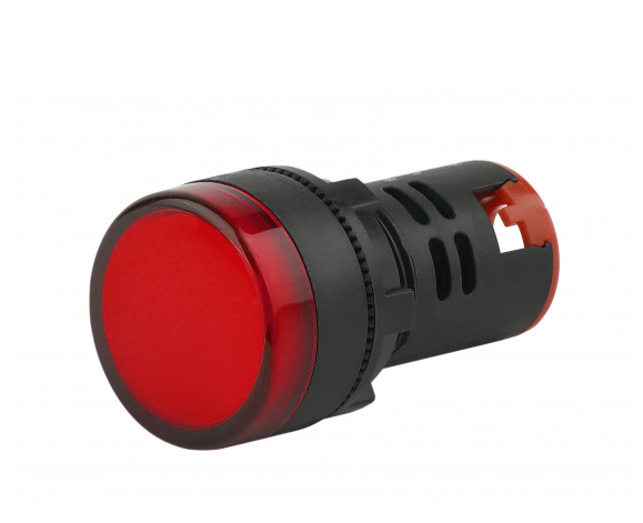 ЭРА Лампа AD22DS(LED)матрица d22мм красный 24В AC/DC (10/1000/12000)