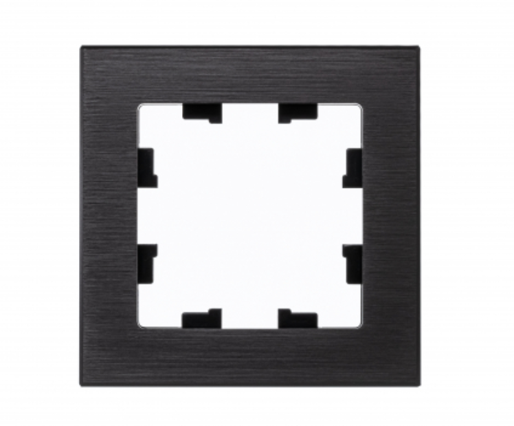Schneider Electric AtlasDesign NATURE  Металл Оникс  Рамка 1-местная ATN312301