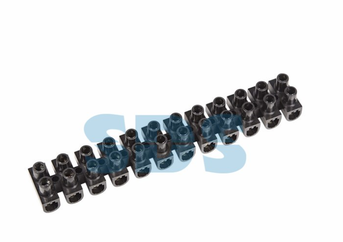 Колодка клеммная  КВ-12  16А  12мм²  PP(полипропилен)  черный  REXANT 07-5012-2