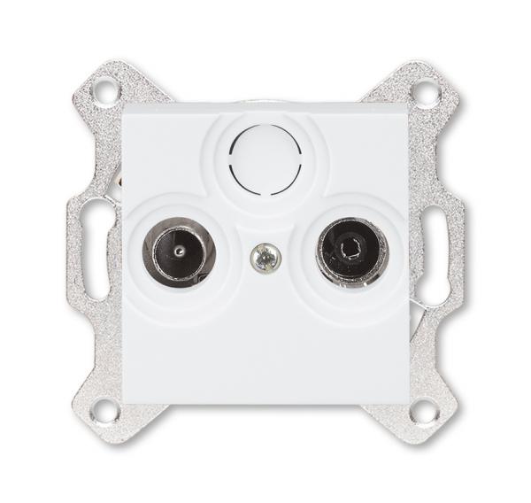ABB  Levit   Белый Розетка TV-R, оконечная 2CHH083503A6003