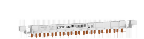 Шинка гребенчатая 1П+Н (NL1) 12 модулей шаг 9мм 63А разрезаемая Schneider Electric EZ9XPH612