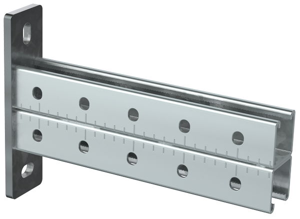 Консоль STRUT двойная 41х41-400 HDZ IEK