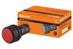 Кнопка SB7-CA45 d22мм 1з+1р красная TDM