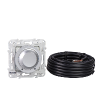 Schneider Electric ODACE Алюминий Термостат теплого пола механизм S53R507