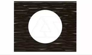 Legrand  Celiane Черный Рифленый Corian Рамка 1-местная  069021