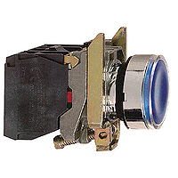 Кнопка Schneider Electric XB4BW36B5 КНОПКА 22ММ 24В С ВОЗВ. с подсв