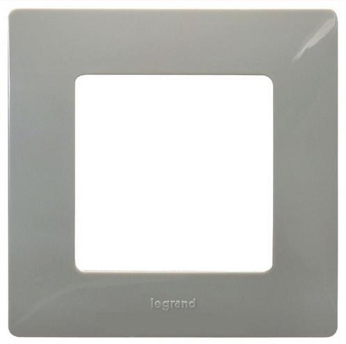 Legrand  Etika  Светлая Галька Рамка 1-местная 672521