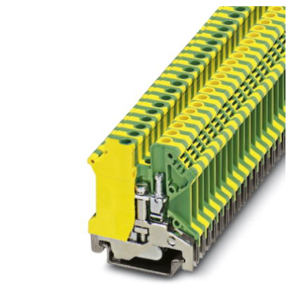 Клемма  4,0 кв ж/з 32А винт. Phoenix TB 4-PE I
