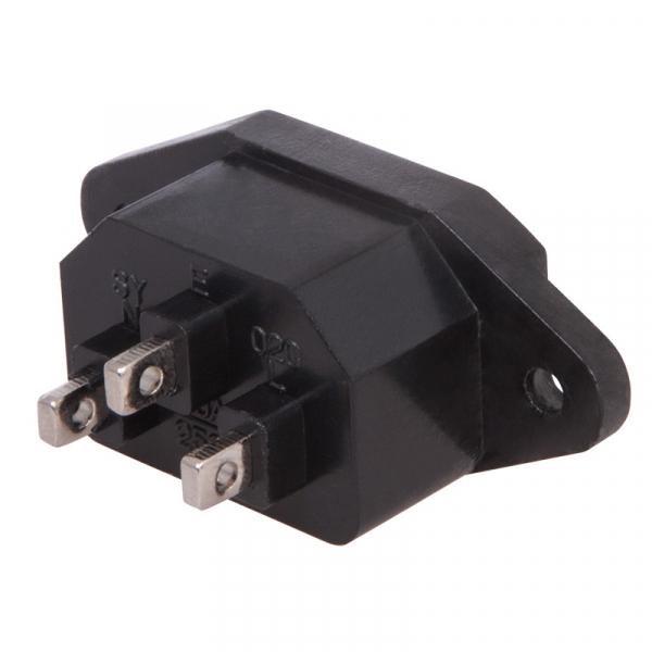 Сетевой штекер на корпус  REXANT 11-0001