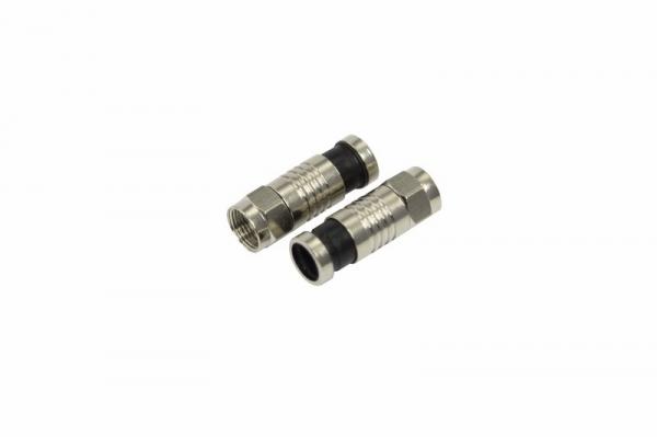 Разъем F-разъем  RG-6  компрессионный  REXANT 05-4036