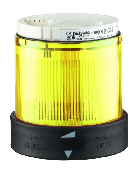XVBC4M8 СЕГМЕНТ СВЕТ.КОЛОННЫ 70ММ ЖЕЛТЫЙ XVBC4M8